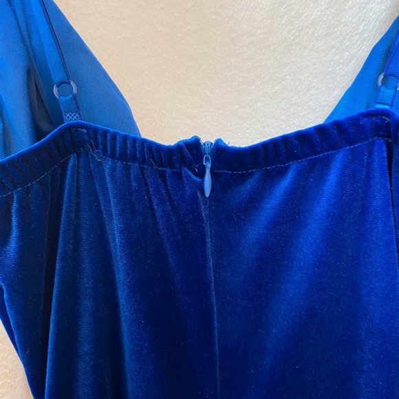 Vestito blu elettrico aderente - Picture 3 of 4